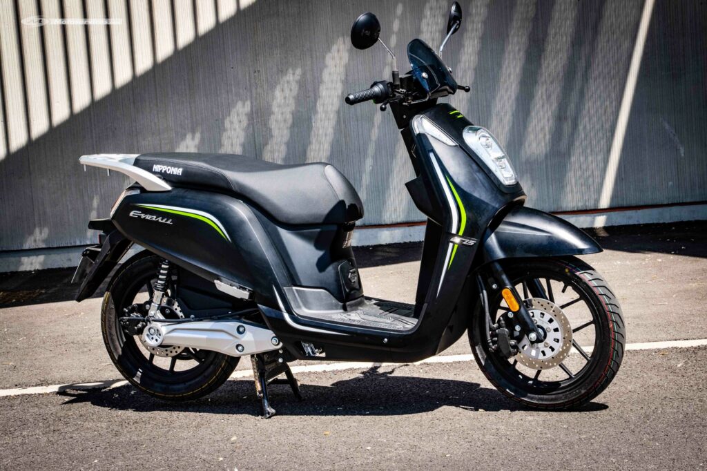 scooter électrique nipponia e-viball noir